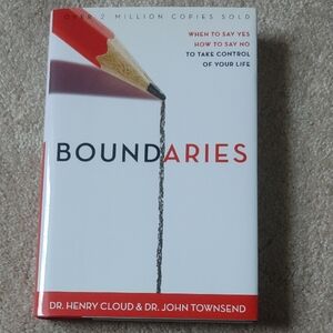 Boundaries Book by Dr. Henry Cloud & Dr. John Townsend
